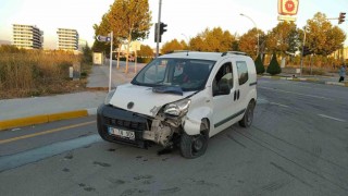 Çorumda trafik kazası: 2 yaralı