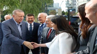 Cumhurbaşkanı Erdoğan, AK Parti Genel Merkezine geldi