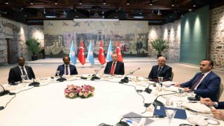 Cumhurbaşkanı Erdoğan Dolmabahçe Çalışma Ofisinden ayrıldı