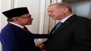Cumhurbaşkanı Erdoğan, Malezya Başbakanı İbrahimi kabul etti