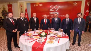 Cumhuriyet resepsiyonu düzenlendi
