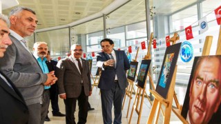 Cumhuriyetin 100. Yıl anısına karma sergi düzenlendi