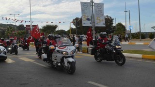 Cumhuriyetin 100. yıldönümünde 41 motosikletliden Kuvayi Milliye sürüşü