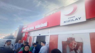 Cumhuriyetin 100. yılında engellilerden kan bağışı