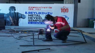 Cumhuriyetin 100üncü yılı etkinlikleri Heykel Sempozyumu ile başladı