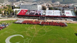 Cumhuriyetin 100üncü yılı Muğlada coşku ile kutlandı