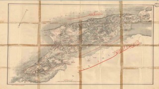 Cumhuriyetin 100üncü yılında Çanakkalede ilk kez ortaya çıkan harita