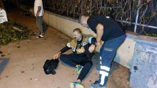 Daha önce bıçaklanan yabancı uyruklu şahıs bu kez de darp edilerek hastanelik oldu