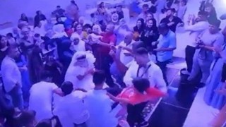 Damat para kapmak isteyen çocuğu fırlattı
