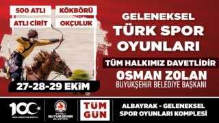 Denizli Büyükşehir ile Geleneksel Türk Spor Oyunları başlıyor