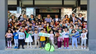 Denizlide 27 okul 2655 kilo atık pil topladı