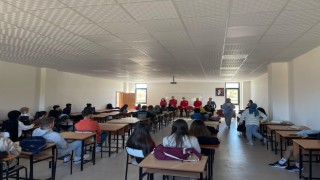 Denizlide üniversitelilere Kahramanmaraş depremi anlatıldı