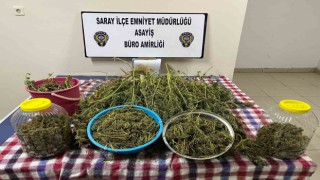 Depoda 3 kilo kenevir çıktı