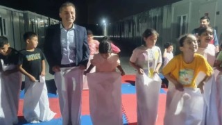 Depremin çocukları geleneksel oyunlarla moral buldu