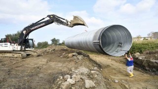 Dere geçişlerine çelik boru menfezler