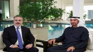 Dışişleri Bakanı Fidan, BAE Devlet Başkanı Al Nehyan ile görüştü
