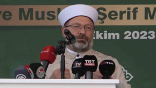 Diyanet İşleri Başkanı Erbaş: Gençlerimizi ve çocuklarımızı Kuran-ı Kerime göre yetiştirmeliyiz