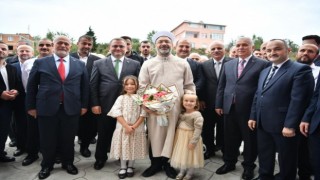 Diyanet İşleri Başkanı Erbaş Trabzonda açılışlara katıldı