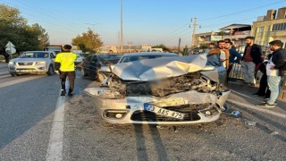 Diyarbakırda 6 aracın karıştığı zincirleme kazada 3 kişi yaralandı
