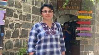 Diyarbakırda izinsiz yürüyüşte gözaltına alınan DBPli İlbasan tutuklandı