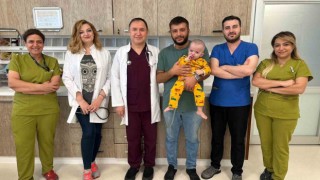 Doktorların dikkati 9 aylık bebeği kurtardı