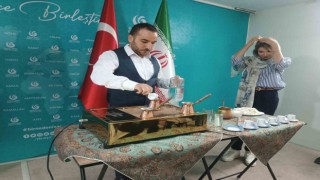 Dünya Kahve Gününde İranlılara Türk kahvesi tanıtıldı