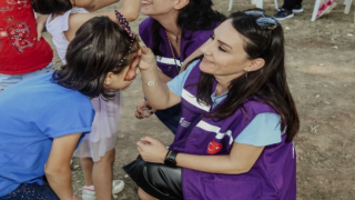 Dünya kız çocukları gününde 150 çocuk gönüllerince eğlendi
