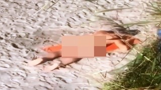 Dünyaca ünlü plajda çıplak turist vakası