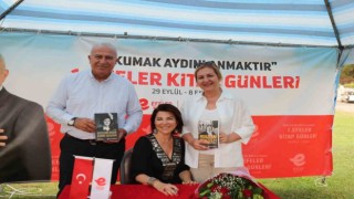 Efelerde kitap fuarı 9uncu gününde devam etti