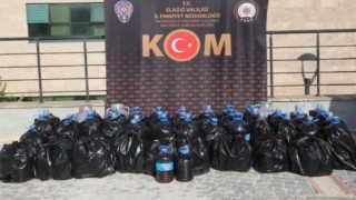 Elazığda kaçak içki operasyonu: 1 şüpheli yakalandı
