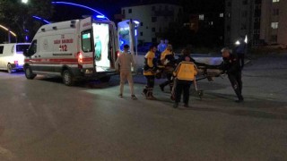 Elazığda motosiklet ile otomobil çarpıştı: 2 yaralı