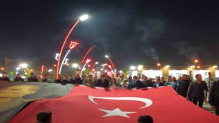 Ercişte Cumhuriyetin 100. yılı yürüyüşü