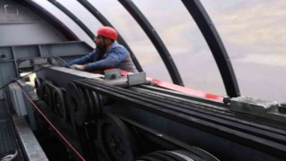 Erciyes yeni sezona hazırlanıyor: Ekipler 24 kilometrelik halatı santim santim kontrol ediyor