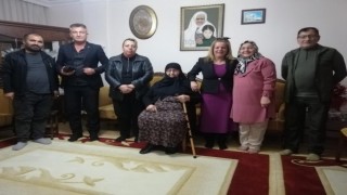 ERMEDden Nene Hatunun torununa anlamlı ziyaret