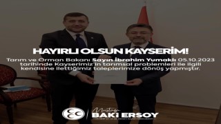 Ersoydan 3 müjde