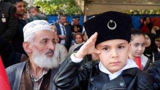 Erzurumda Cumhuriyet Bayramı coşkusu