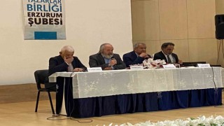 Erzurumda Nevzat Kösoğlu paneli yapıldı