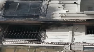 Esenyurtta 5 katlı binada yangın çıktı, çocuklar yangın merdiveni ile kurtarıldı