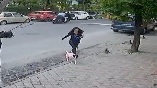 Esenyurtta yolun karşısına geçen adama motosiklet çarptı