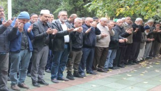 Eskişehirde Gazzede İsrailin hastane saldırısında hayatını kaybedenler için gıyabi cenaze namazı kılındı