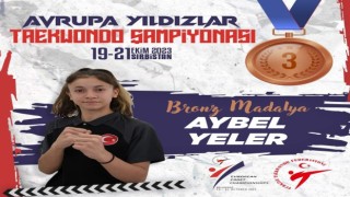 Eskişehirli Aybel Avrupa 3üncüsü oldu