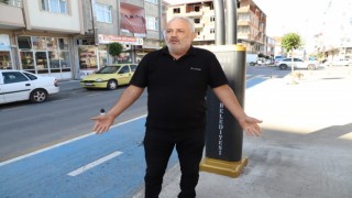 Esnaf talebini dile getirdi, belediye dikkate almadı: Çift yönlü bisiklet yolu mağdur etti