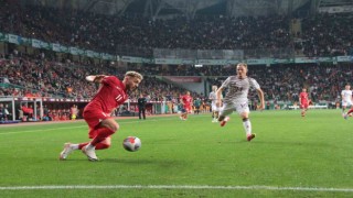 EURO 2024 Elemeleri: Türkiye: 0 - Letonya: 0 (İlk yarı)