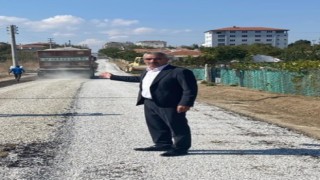 Evrende 16 kilometrelik çift kat asfalt çalışması tamamlandı