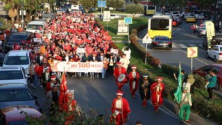Eyüpsultanın dört bir yanında Cumhuriyetin 100üncü yılı coşkusu