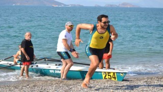 Fethiyede Rowing Beach Sprint Yarışları başladı