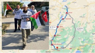 Filistin kafilesinin yürüyüşü sürüyor