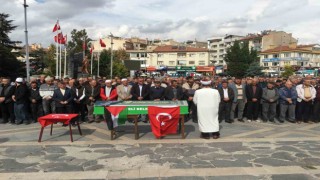 Filistinde hayatını kaybedenler için Develide gıyabi cenaze namazı kılındı