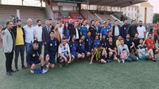 Futbol turnuvasında şampiyon Cizre Devlet Hastanesi