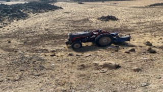 Gaziantepte traktör kazası: 1 ölü, 2 ağır yaralı